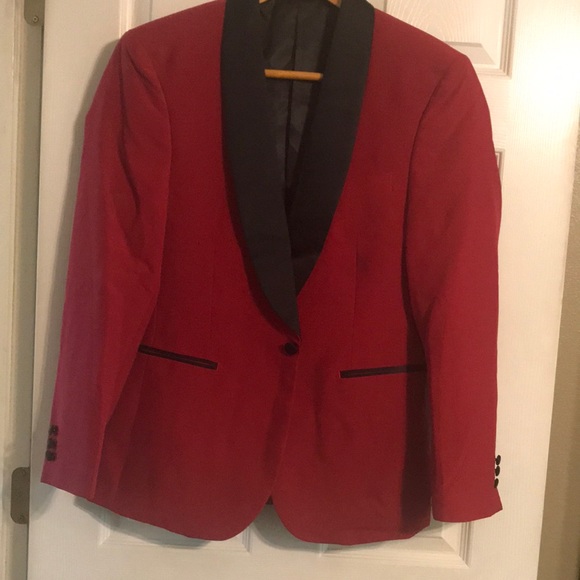 NWOT Mens tuxedo jacket size 38 short. Slim fit. Egara brand. Make a splash! - Picture 2 of 13